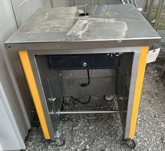 stainless steel cash drawer