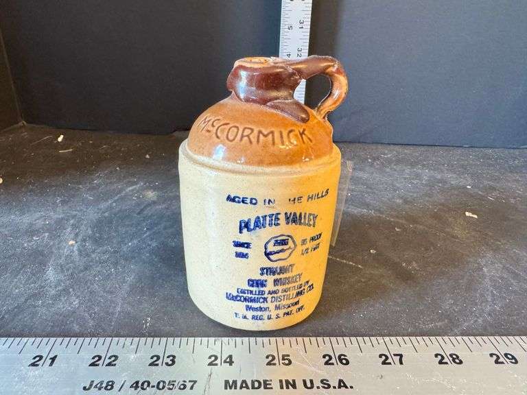 McCormick distilling whiskey jug
