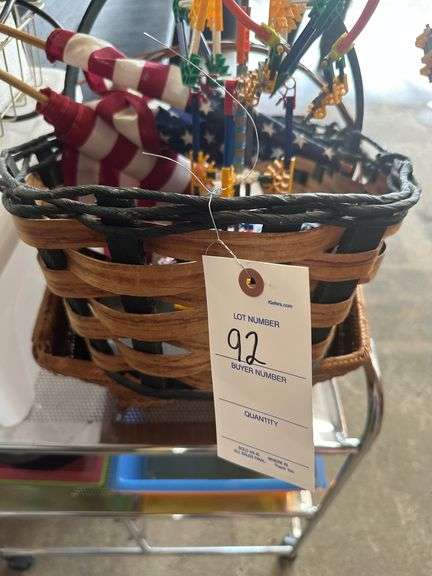 cart, baskets, microscope