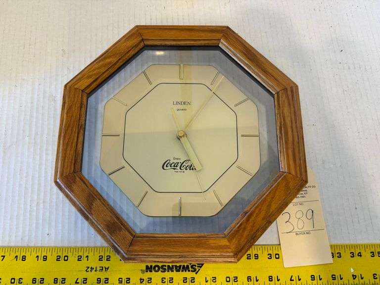 Coca Cola clock