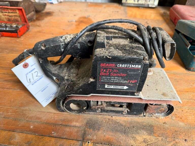 Craftsman belt sander