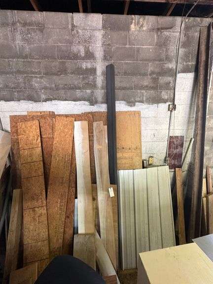 Scrap Lumber, Piece of Steel