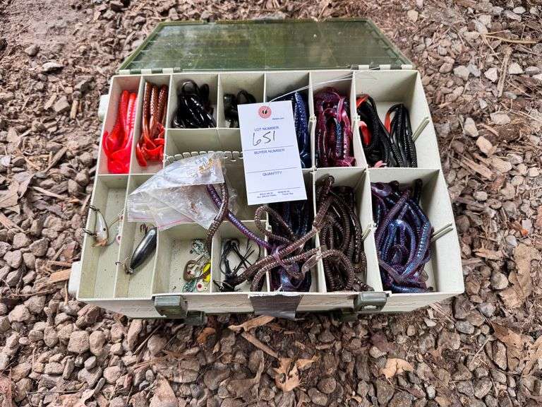 Tackle box and contents