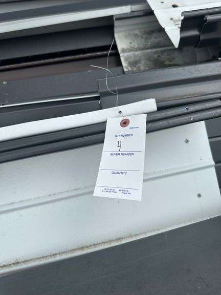 2 aluminum awning