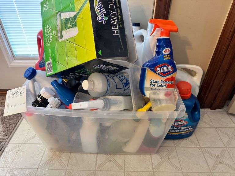 Cleaning supplies