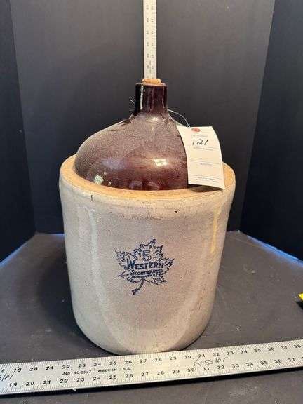 Western stoneware #5 jug