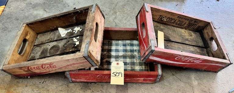 Wood coke trays