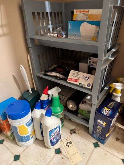 Cleaning supplies and misc
