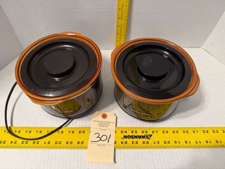 Two slow cookers