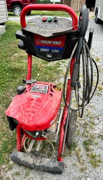 Troybilt pressure washer
