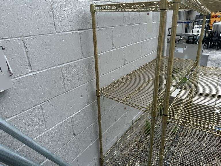 metal shelf