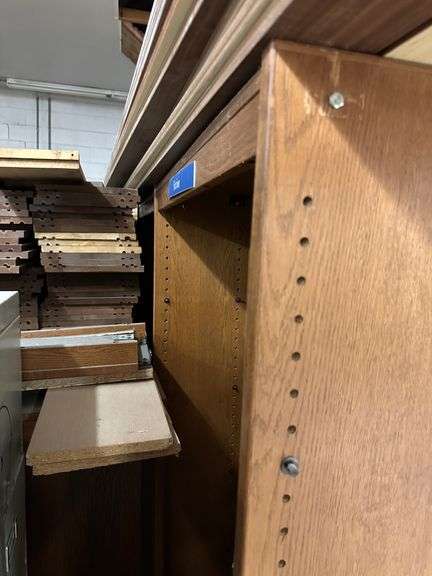 Oak Library Bookcase System