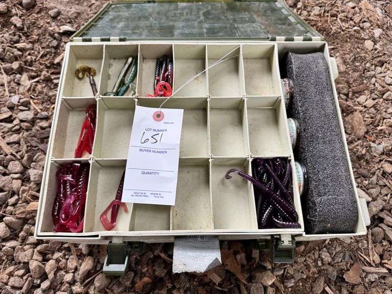 Tackle box and contents