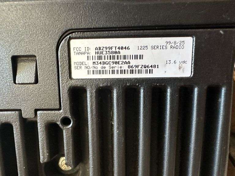 Motorola 2 Way analog Radio