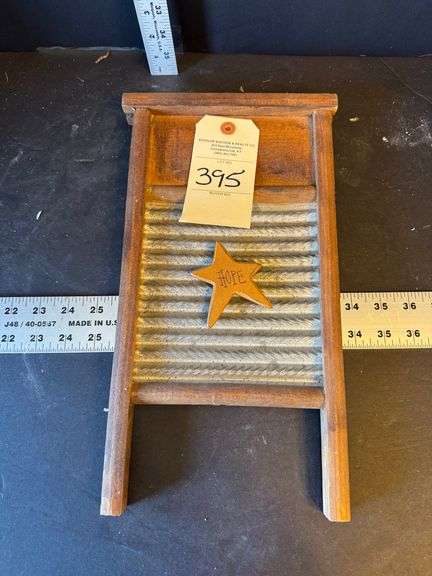 Miniature washboard