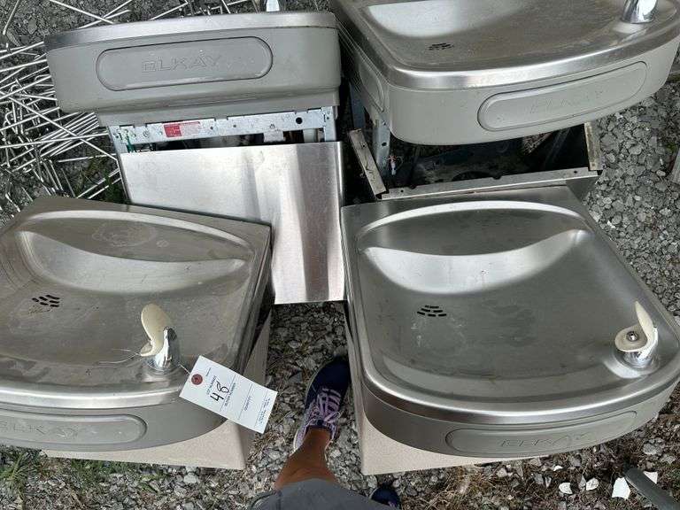 4 Elkay water fountains(possibly parts only)