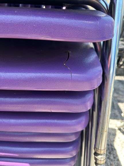 10 Purple Chairs
