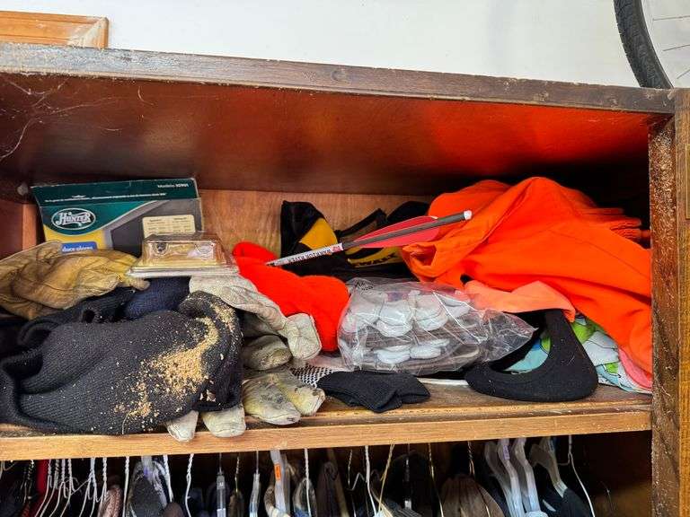 Cabinet and all in it