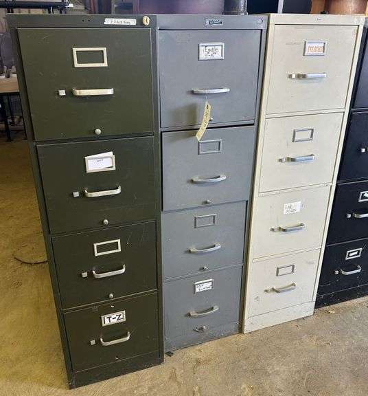 3 Filing Cabinets