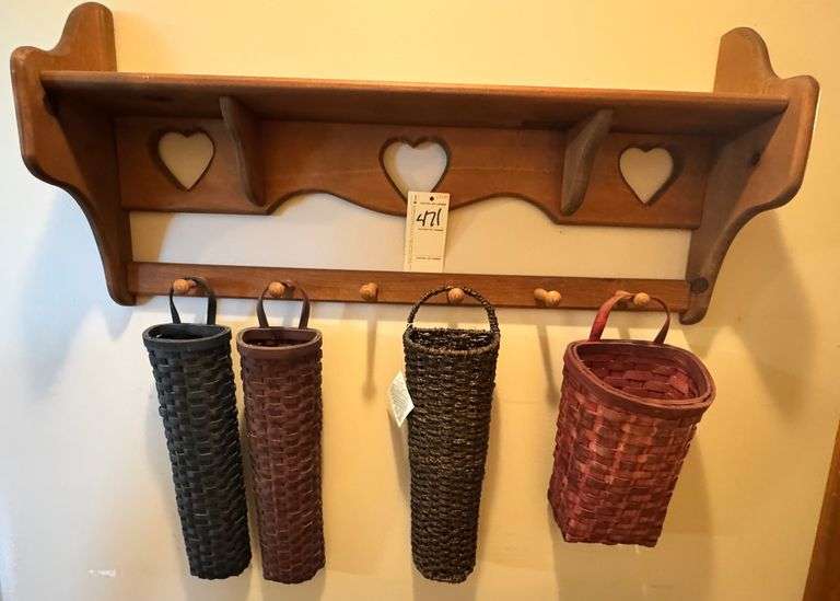 Shelf and baskets