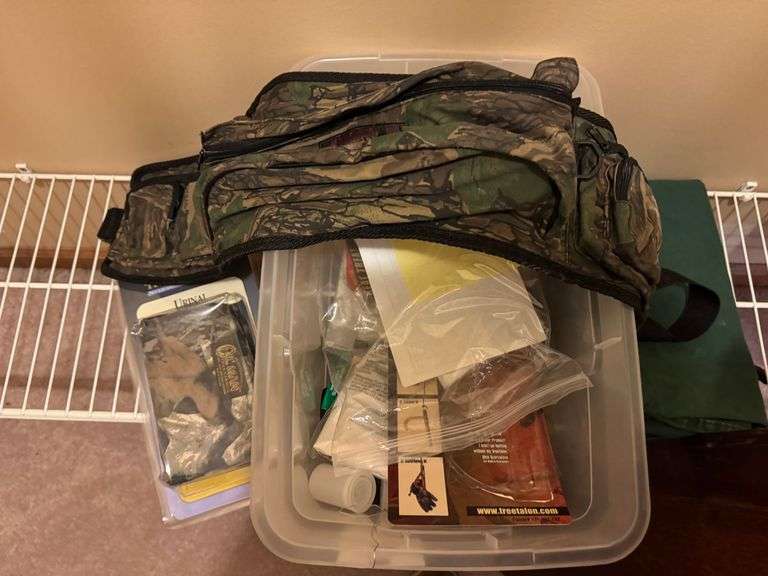 Shelf and camping items