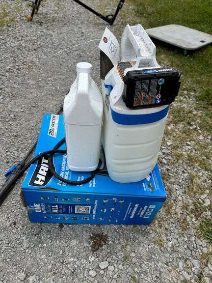 Battery powered spray