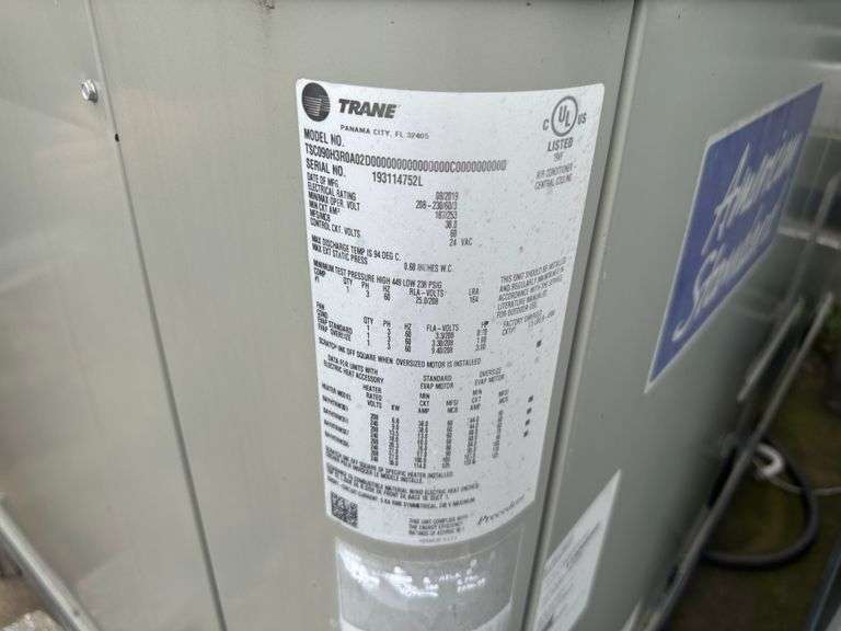 Trane unit