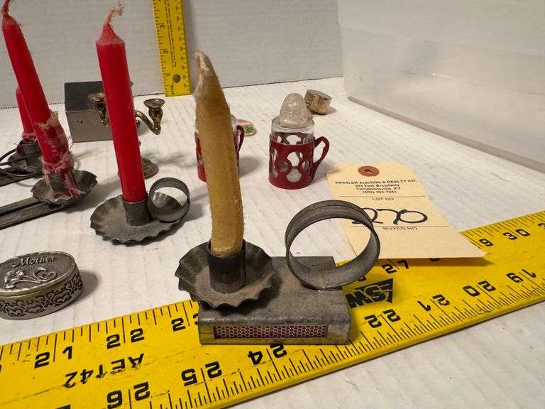 Little candle holders, misc