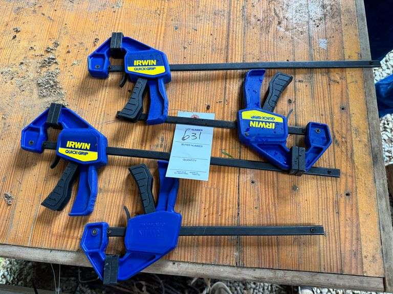 4 clamps