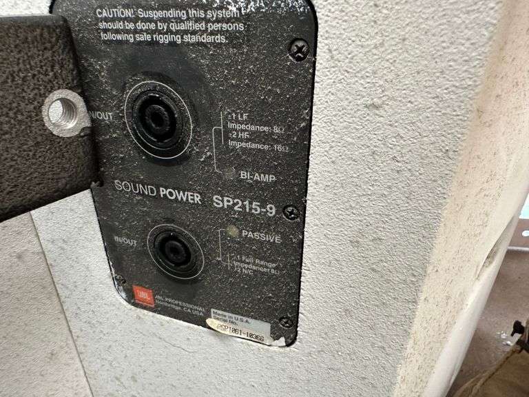 2 JBL Speakers