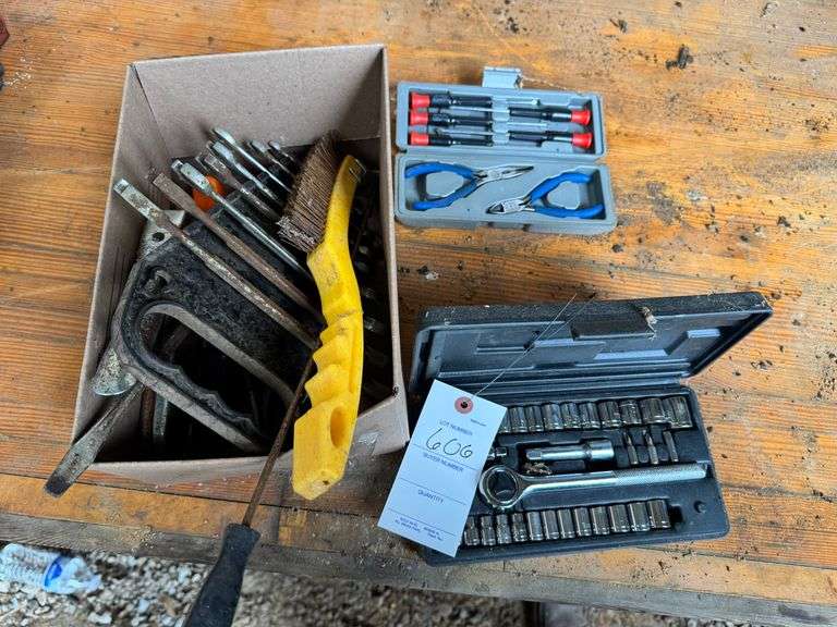 Wrenches, sockets, misc