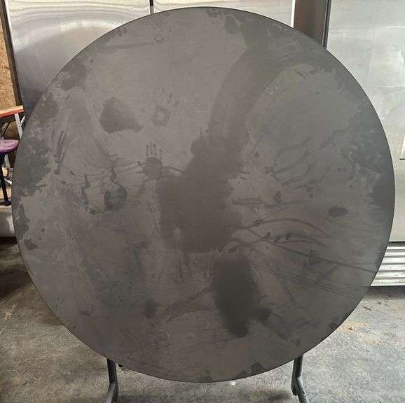 2 - 5' round fold up tables