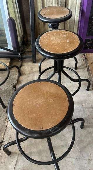 3 stools