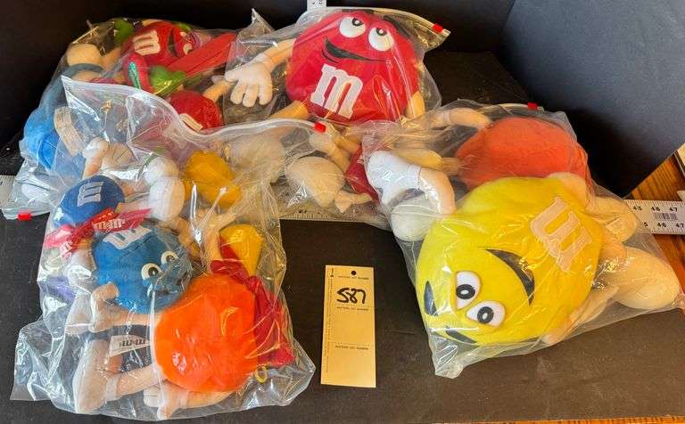 M&M stuffed toys