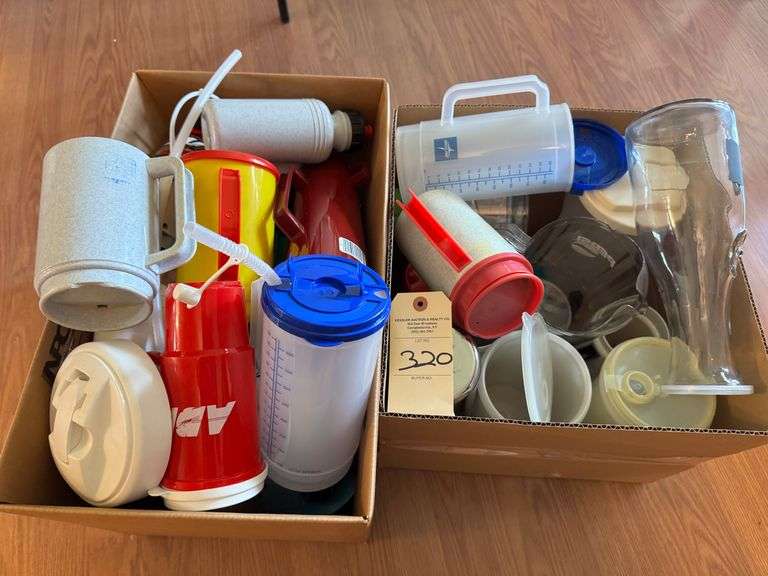 Misc cups, containers