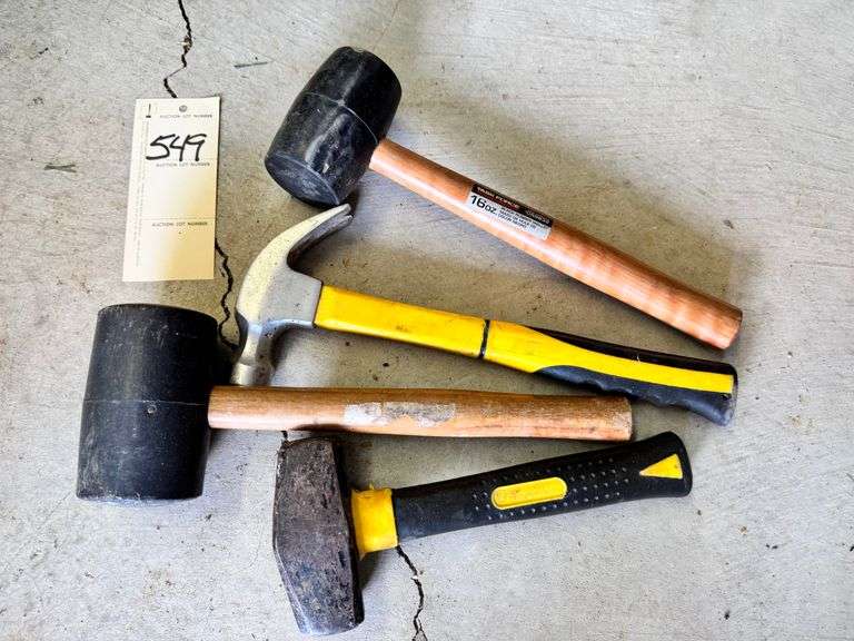 Four hammers
