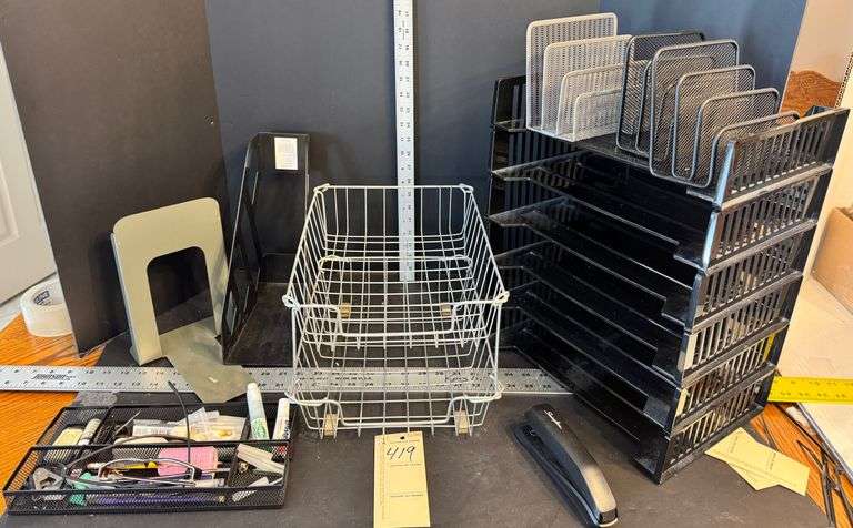 File baskets, misc