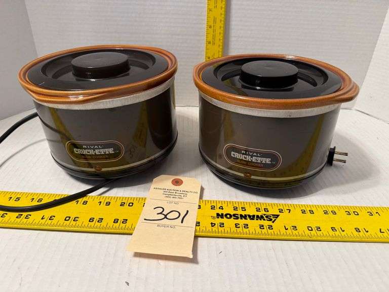 Two slow cookers