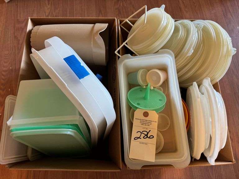 Tupperware and containers