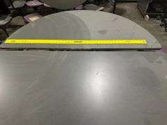 4 round tables w/seats