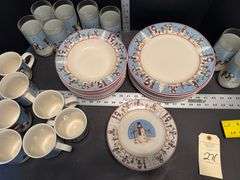 Snowman dishes