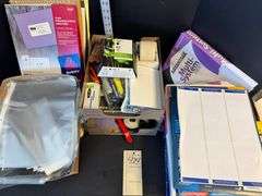 Paper, sheet protectors, misc