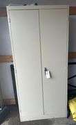 metal cabinet & contents