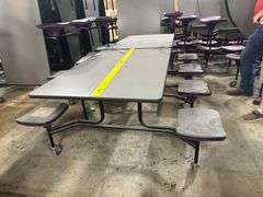 4 - 8' rectangle tables w/ seats