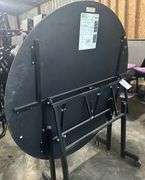 2 - 5' round fold up tables