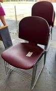 15 Maroon Chairs