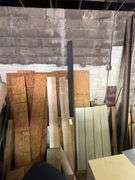 Scrap Lumber, Piece of Steel