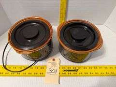 Two slow cookers