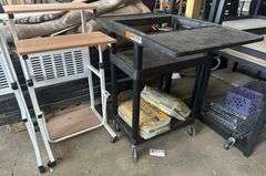 cart, 2 standup desk