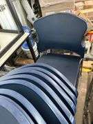 14 Navy Blue Chairs
